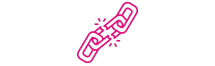 Broken chain icon