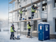 sous construction hiver