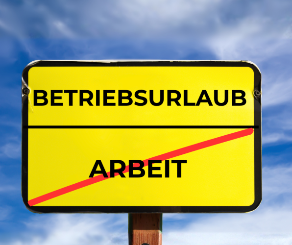 Betriebsurlaub 