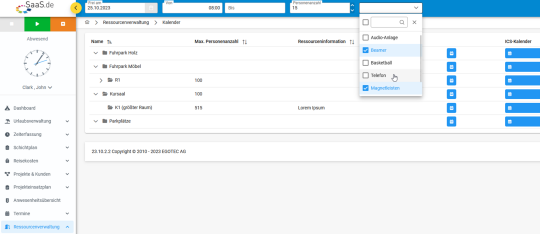 Filter resource management